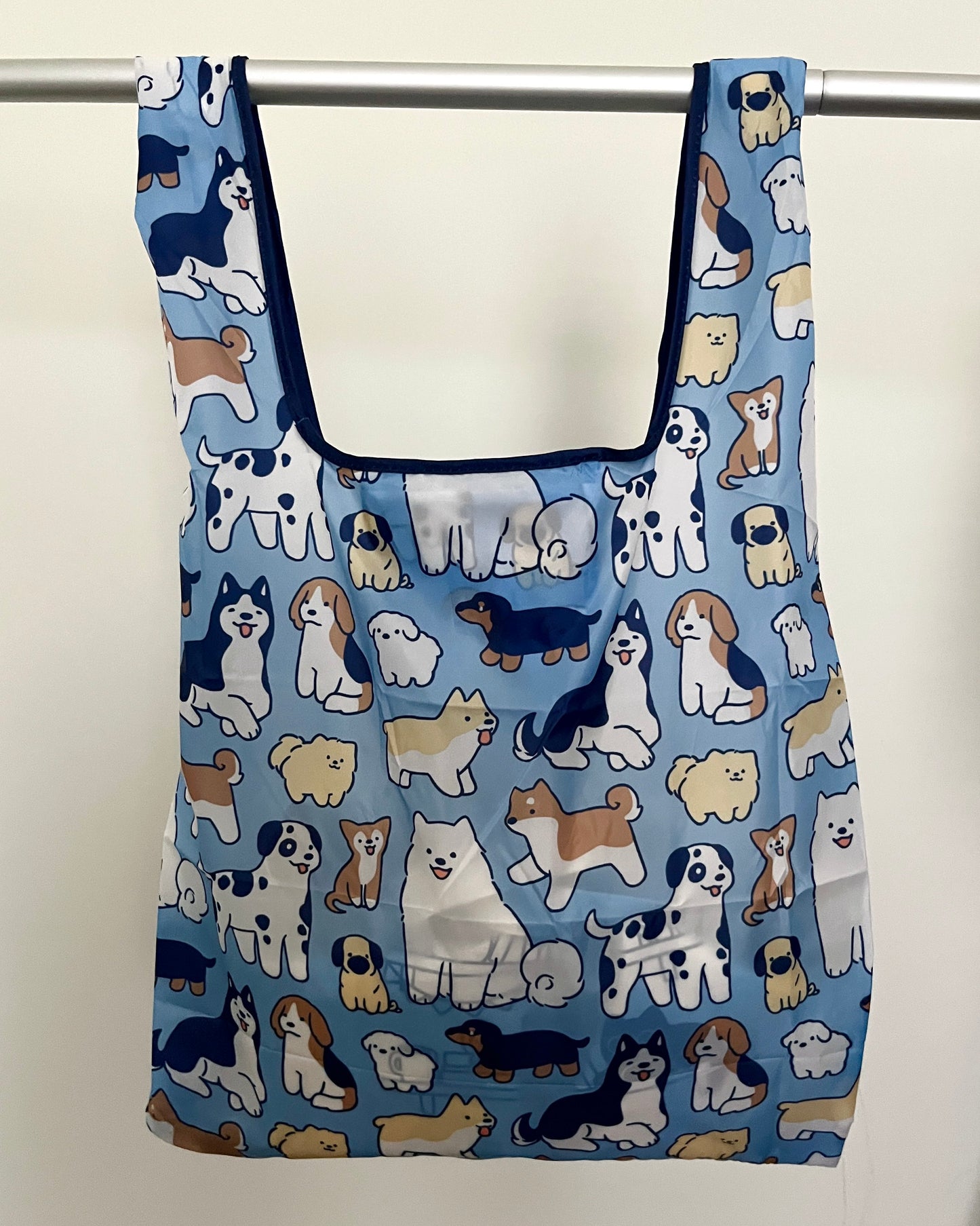 dog pattern eco bag