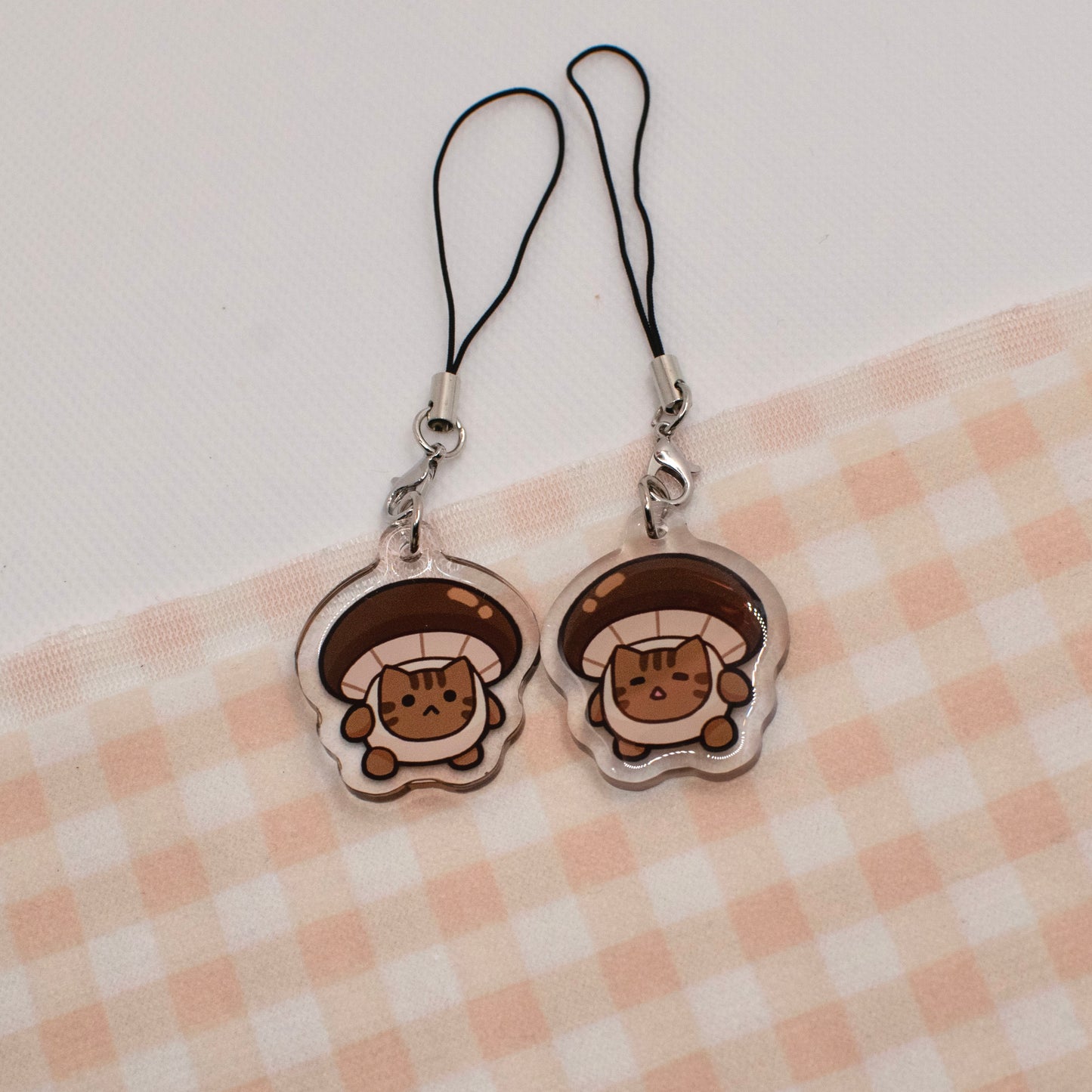 produce cat phone charms