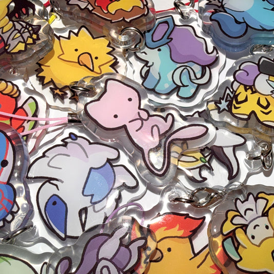 legendary/mythical pokemon phone charms