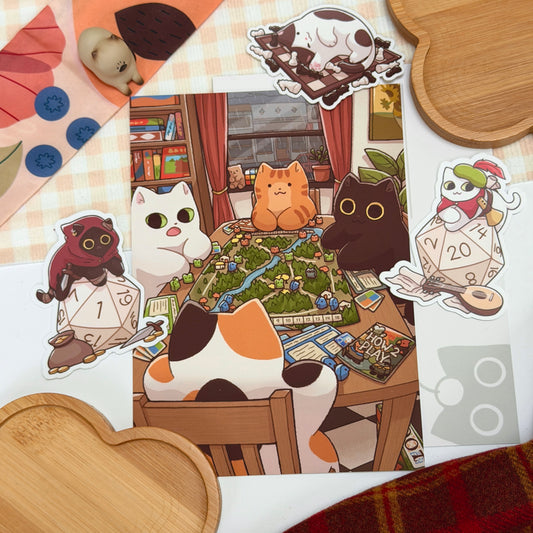 board game cafe | 2511 reward set