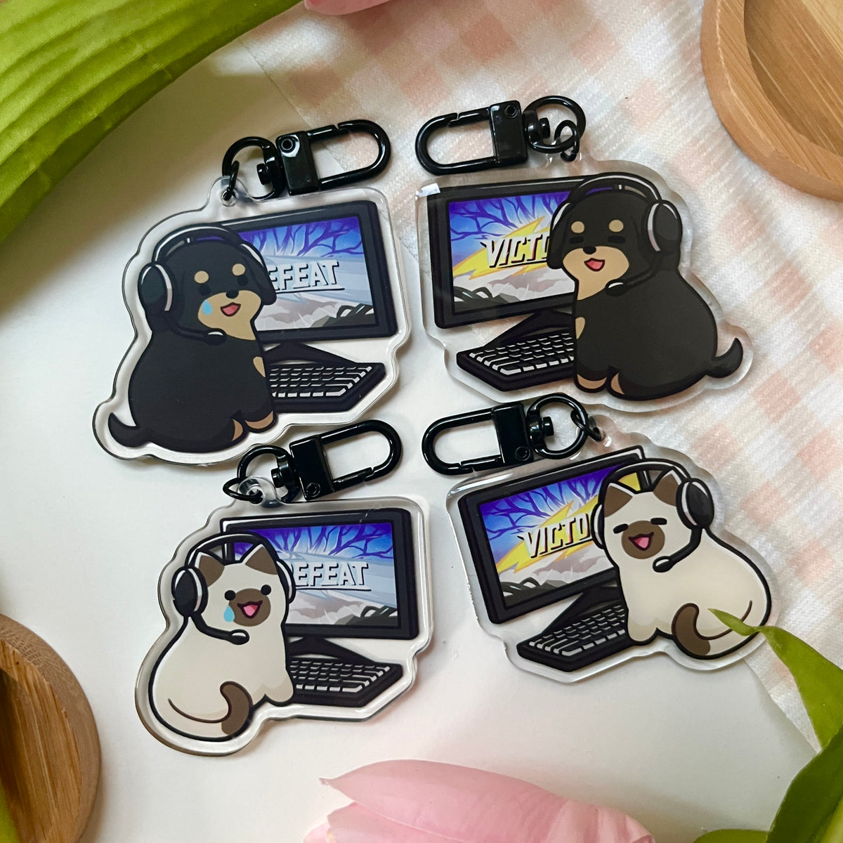 Marvel Rivals Keychains marvel rivals gamer pet keychain – chaerii shop