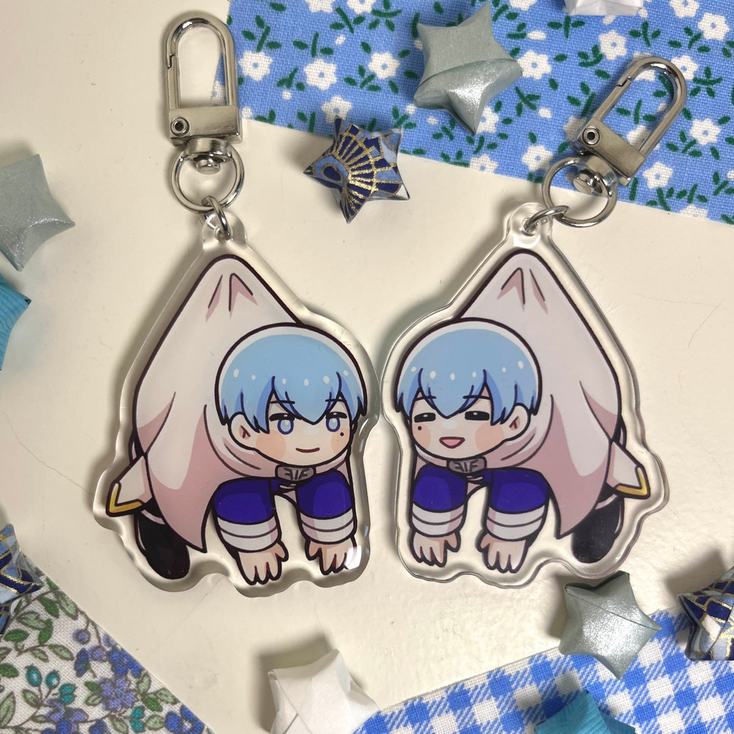 dangly frieren keychains