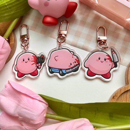 violent kirby keychains