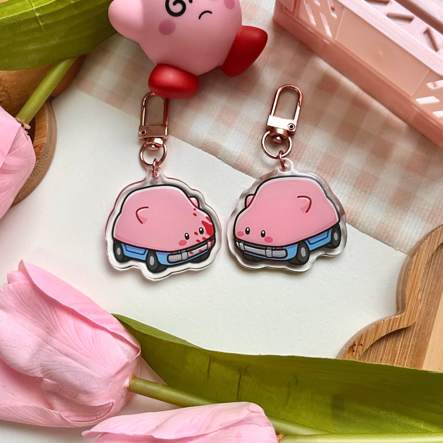 violent kirby keychains