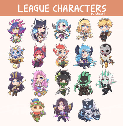 league stickers