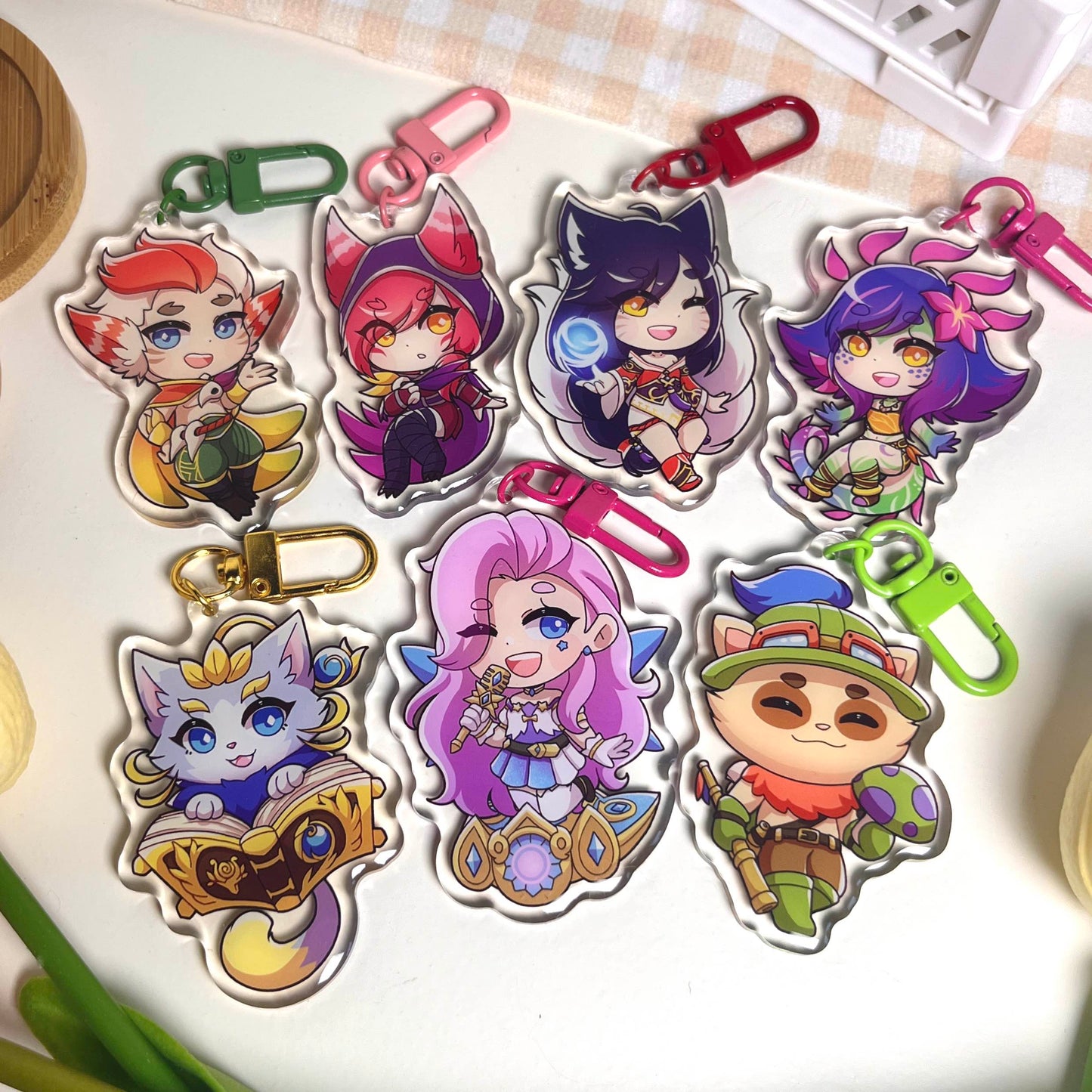 league keychains