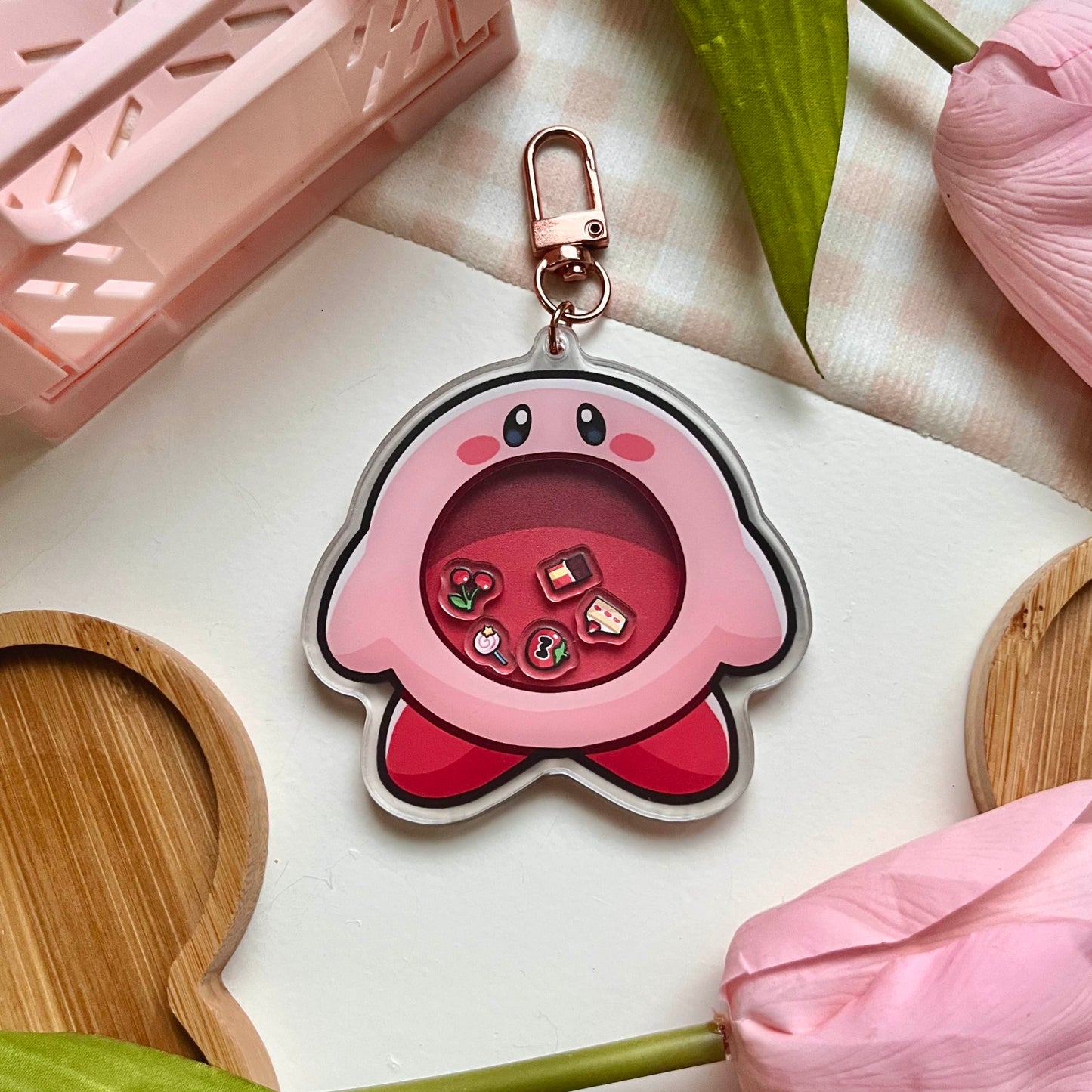 kirby shaker charm