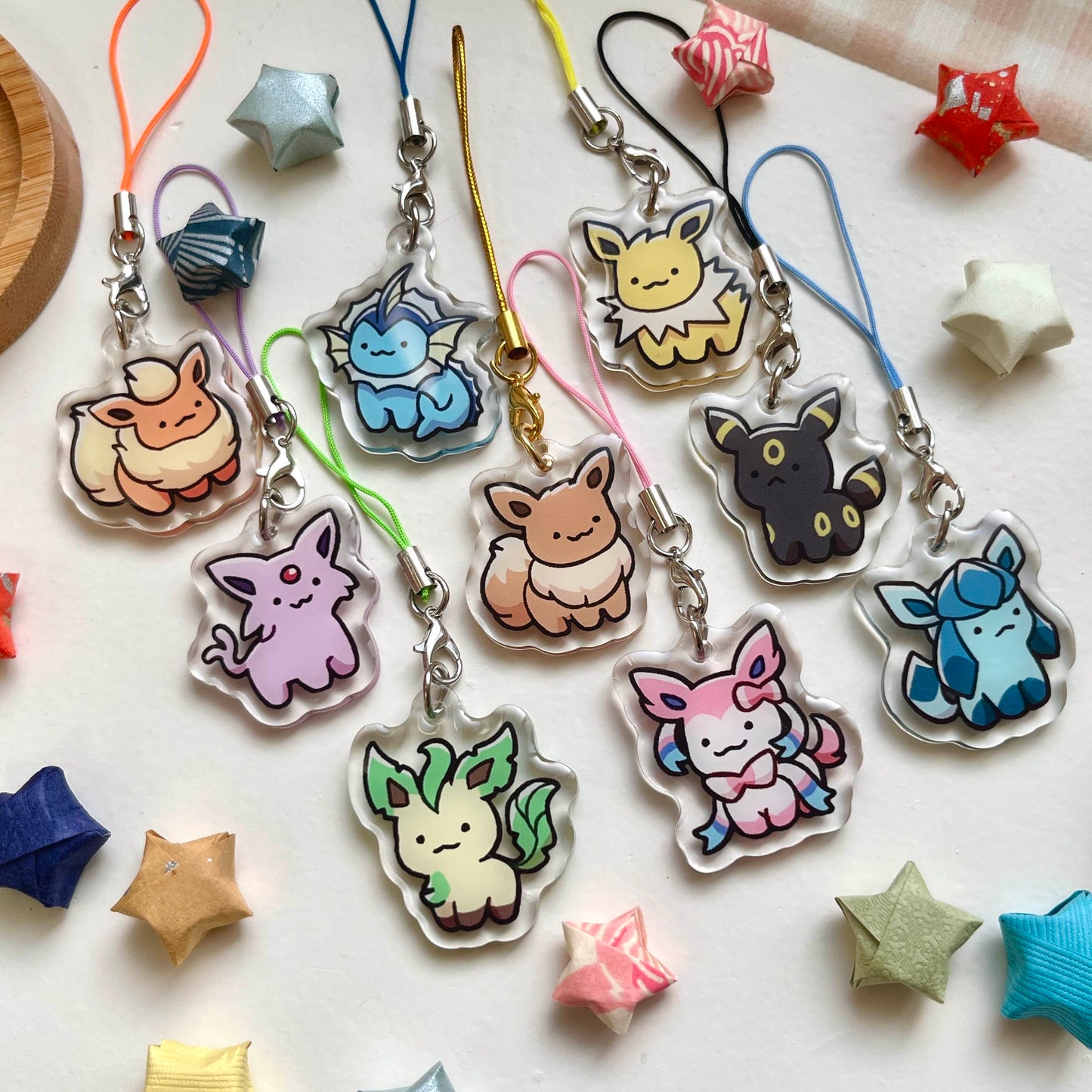 eeveelution phone charms