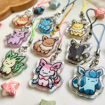 eeveelution phone charms