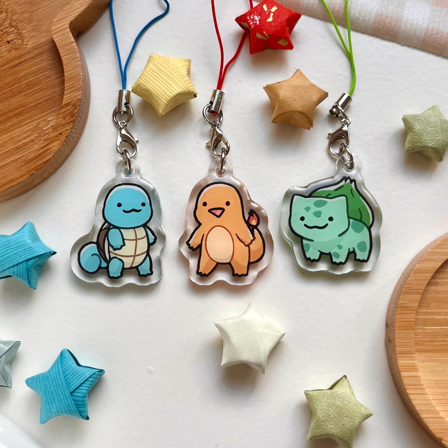 pokemon starter phone charms