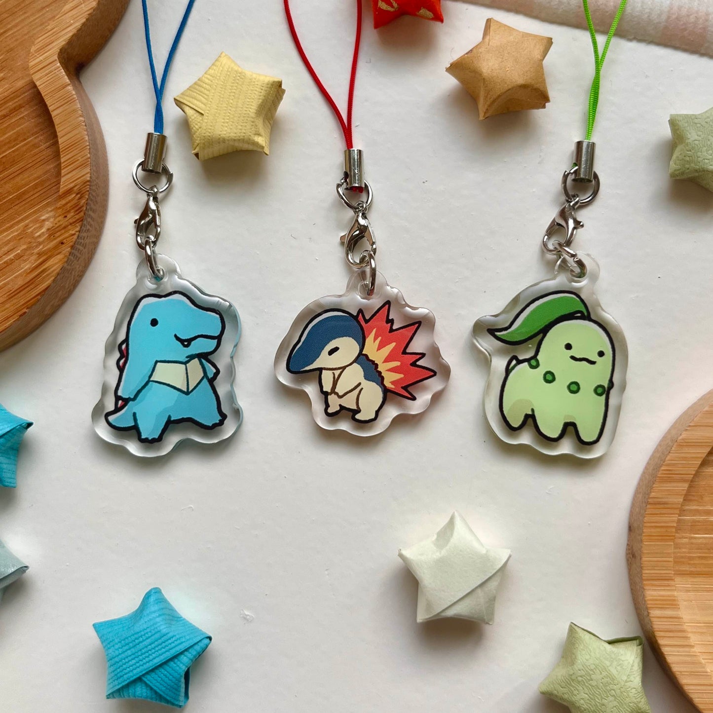 pokemon starter phone charms