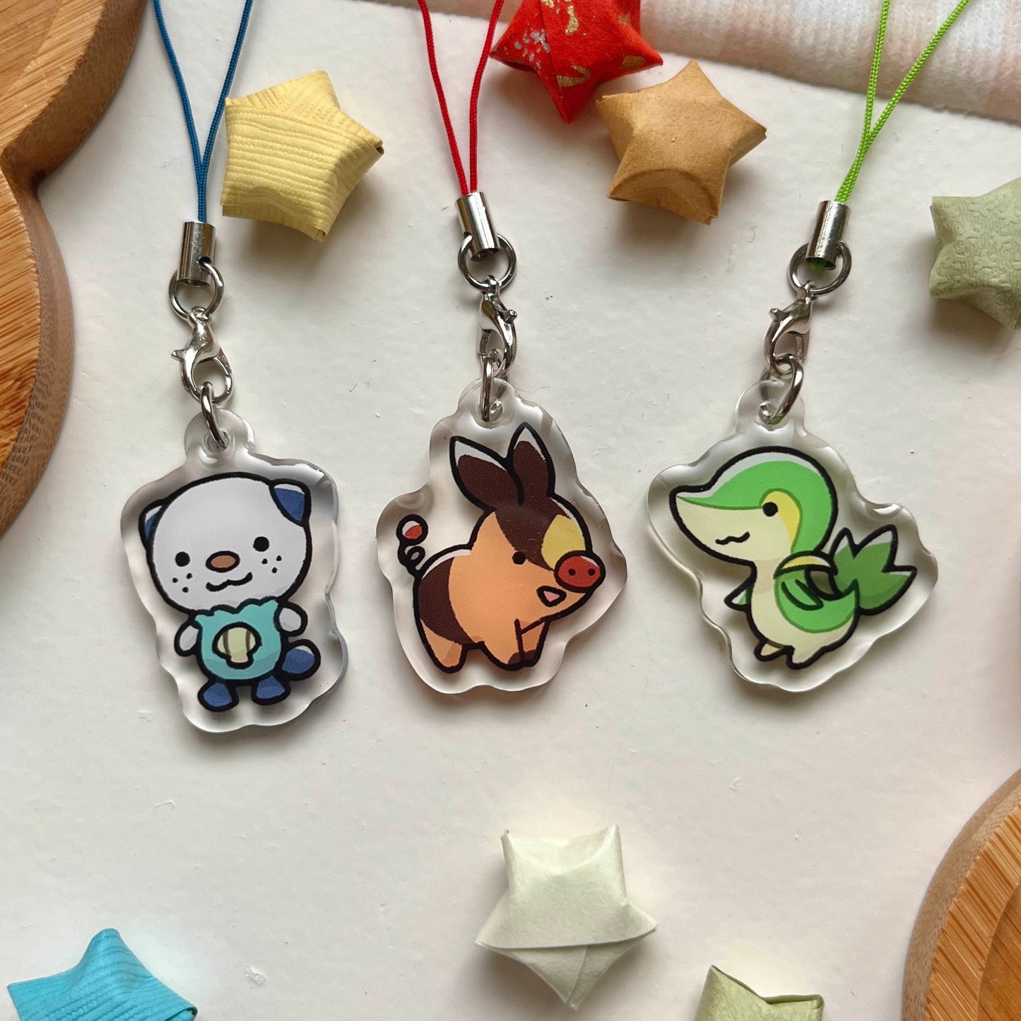 pokemon starter phone charms