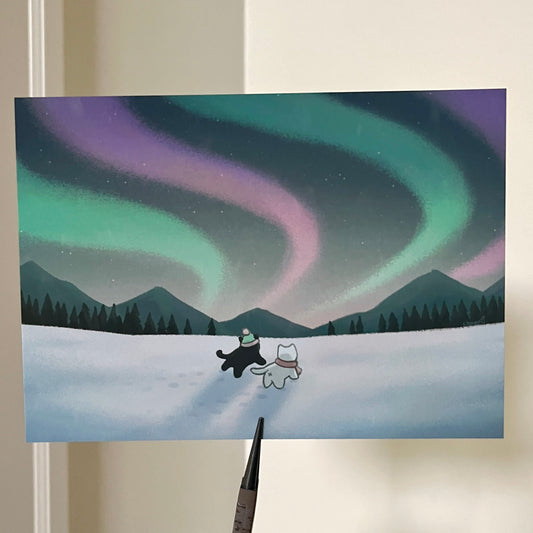 aurora print - 2501