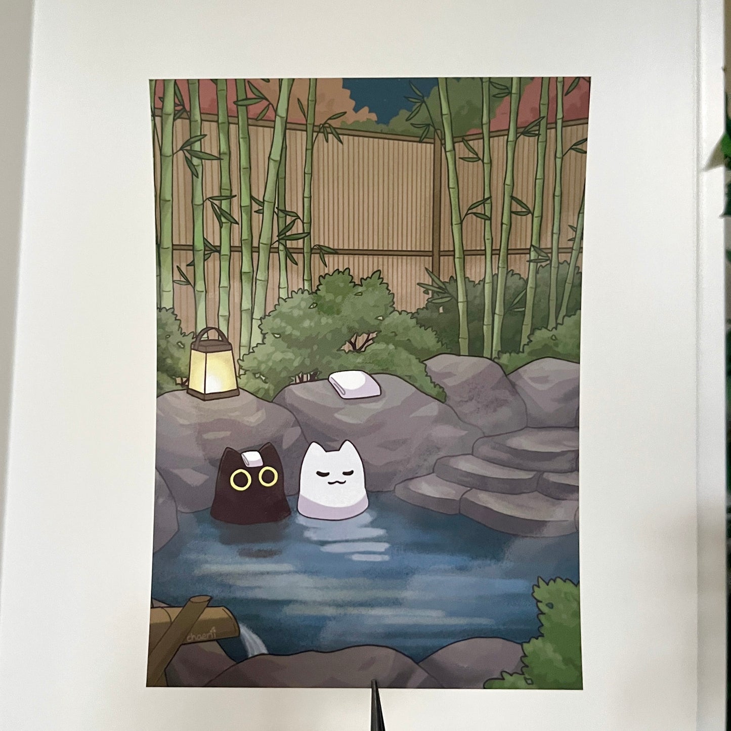 onsen print - 2506