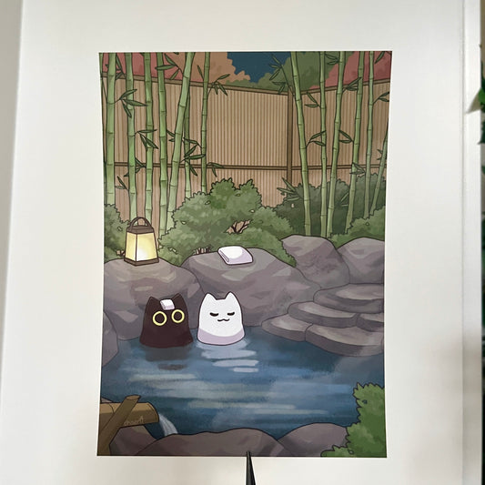 onsen print - 2506