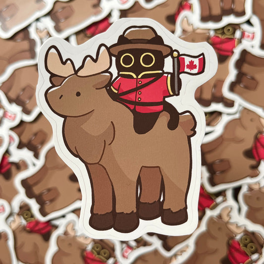 canada cat sticker