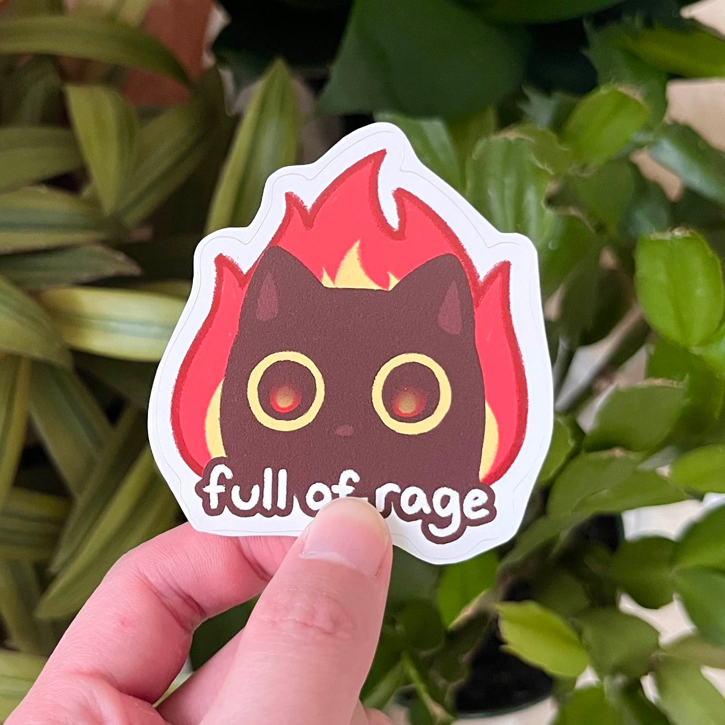 full of rage sticker