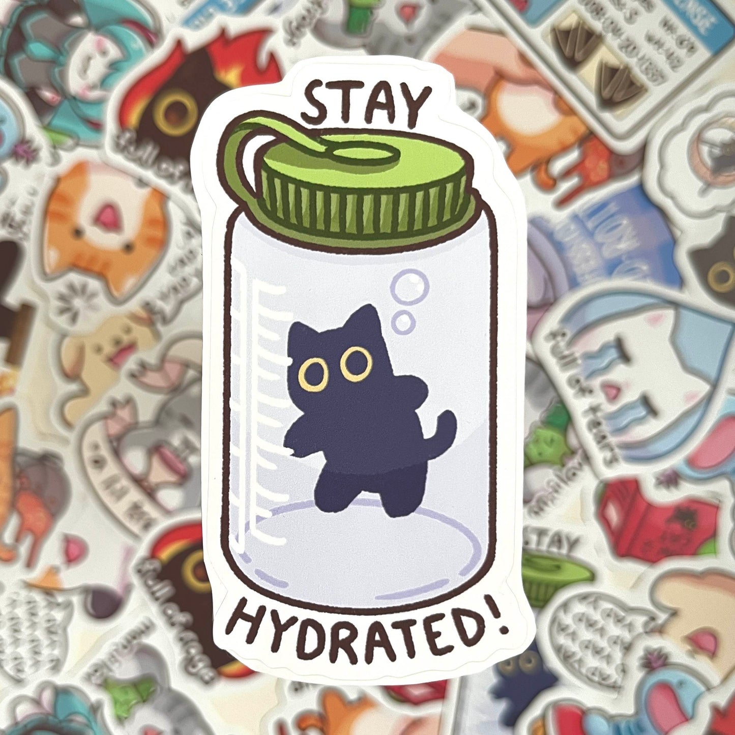 stay hydrated sticker