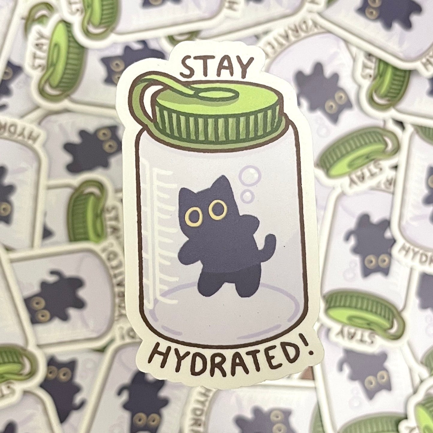 stay hydrated sticker