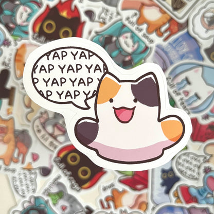 yap cat sticker