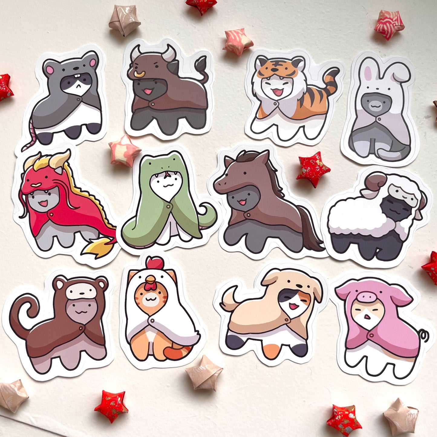 zodiac cat stickers