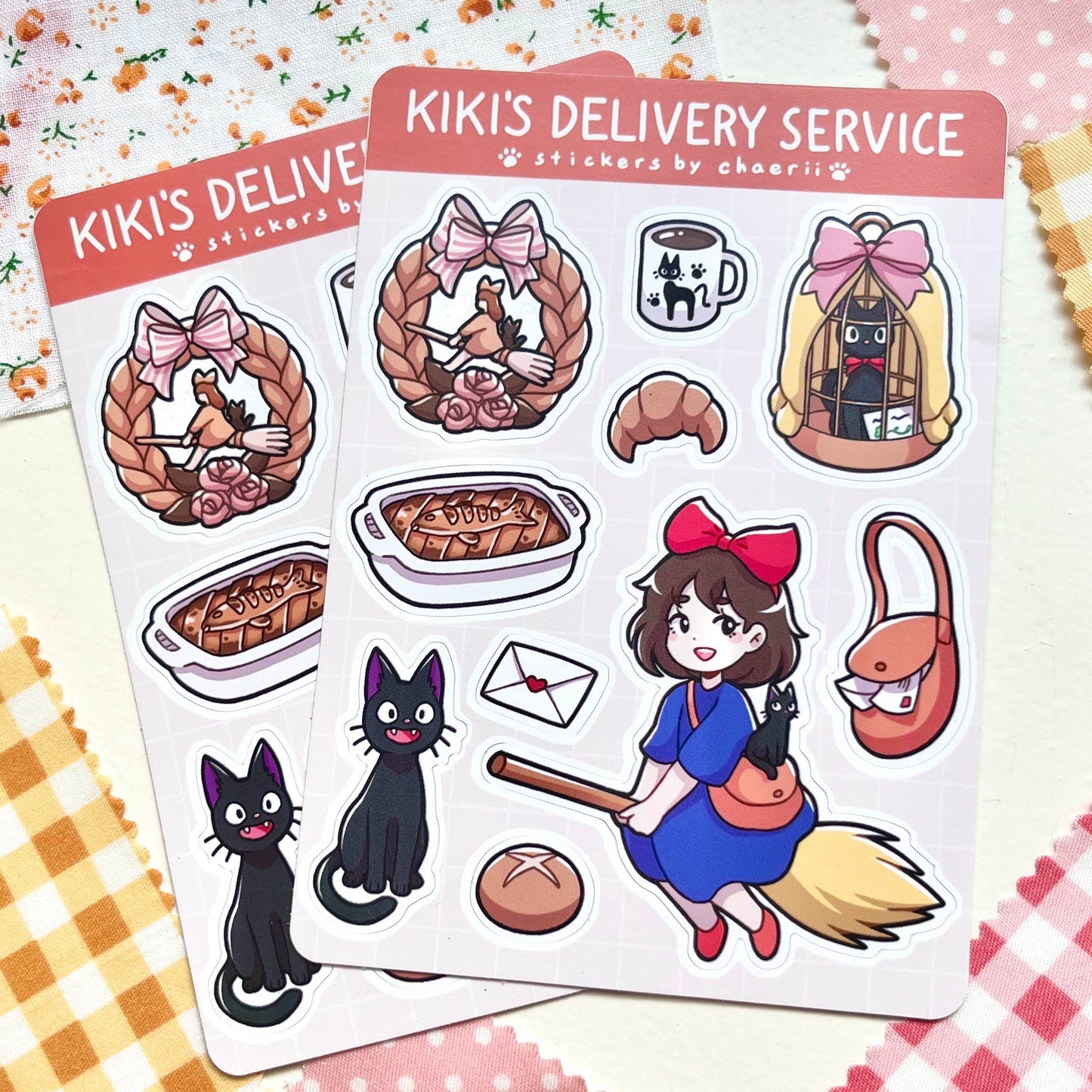 kikis sticker sheet